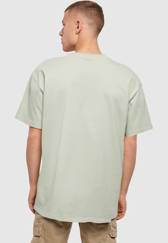T-Shirt 'Abstract Lines' Merchcode en vert
