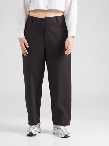 Vero Moda Curve - Barrel Pantalón 'VMCSOFIA' en negro: frente