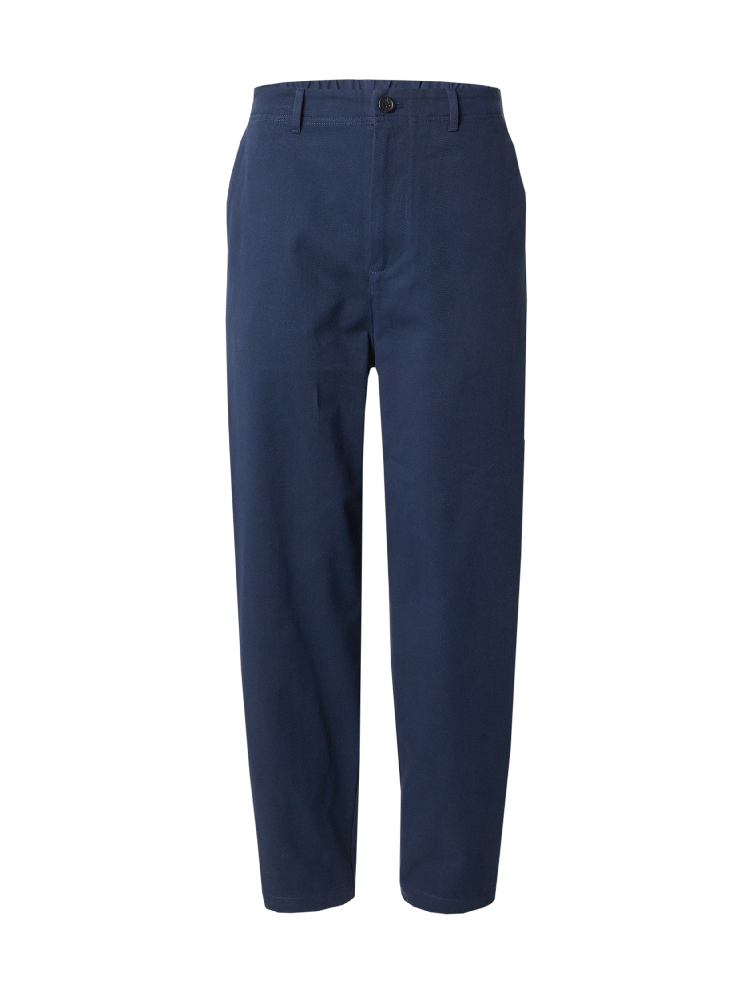 SELECTED - Pantalón 'SLHBARREL' en azul: frente