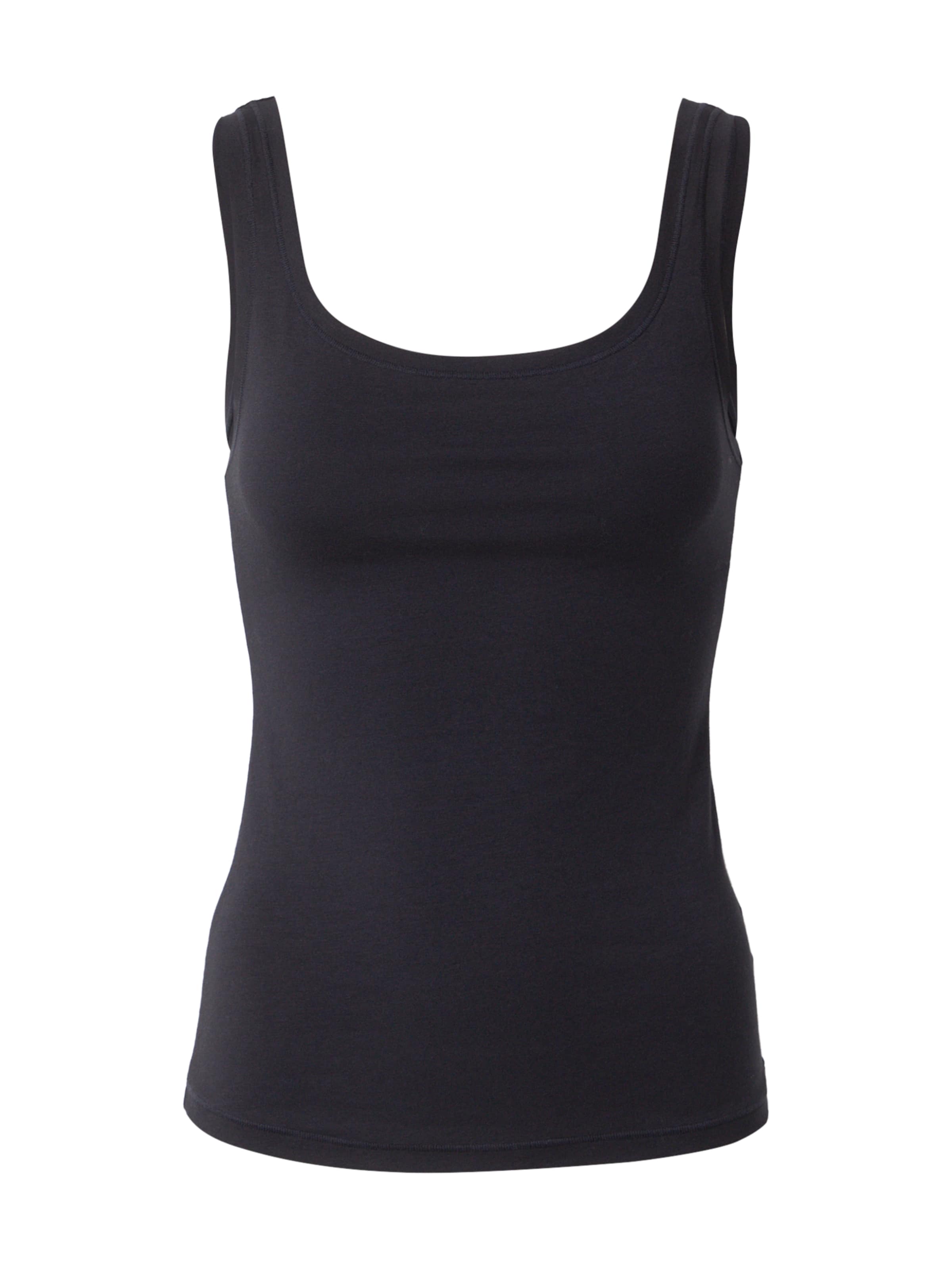 HunkemöllerPotkošulja - crna boja: prednji dio