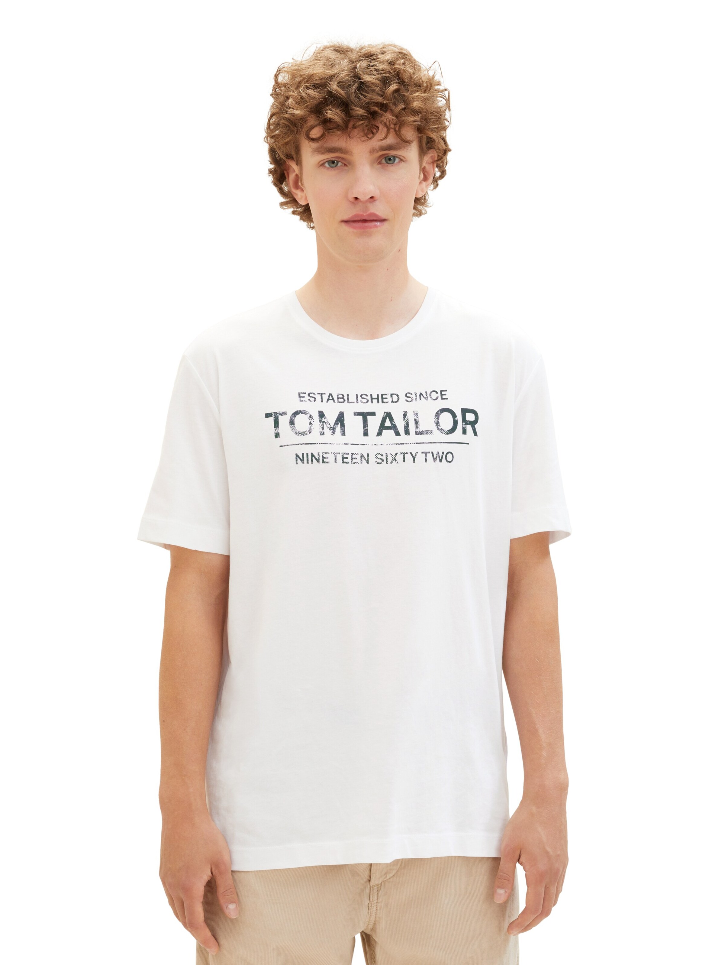 TOM TAILOR Särk, värv valge: eest vaates