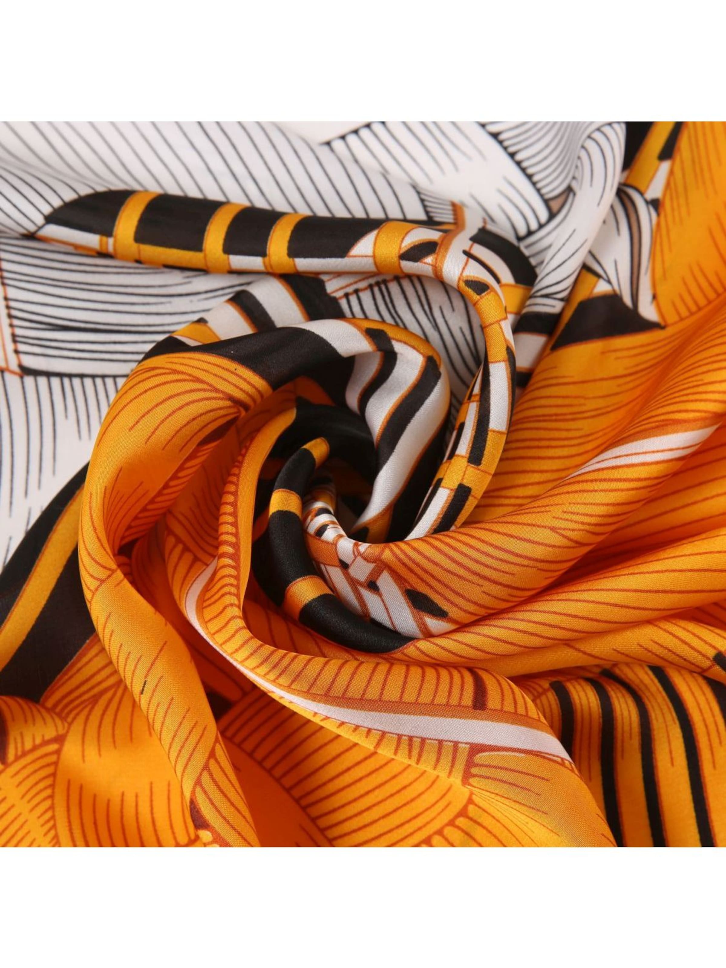 Sciarpa di alberto cabale in arancione