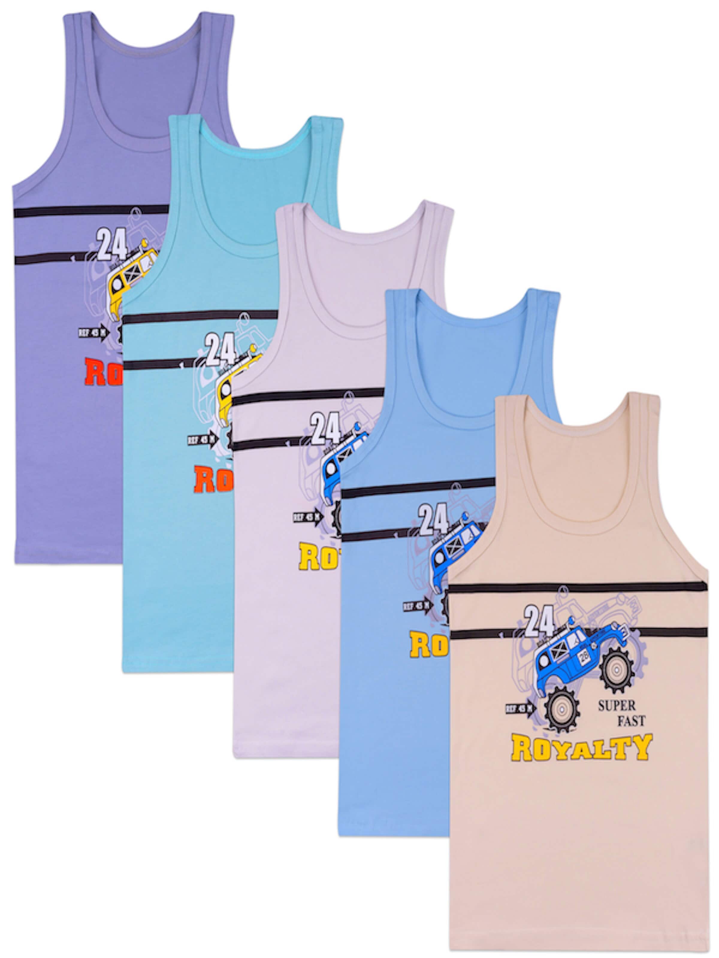 LOREZA - Camiseta térmica 'Jungen Unterhemden Arno' en Mezcla de colores: frente