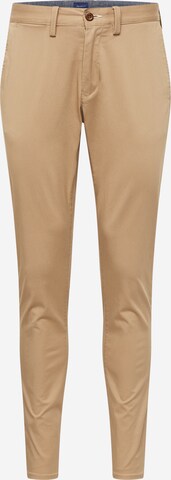 GANT Slimfit Hose in Beige: predná strana