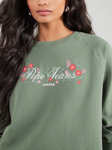 Pepe Jeans Sweatshirt in Groen