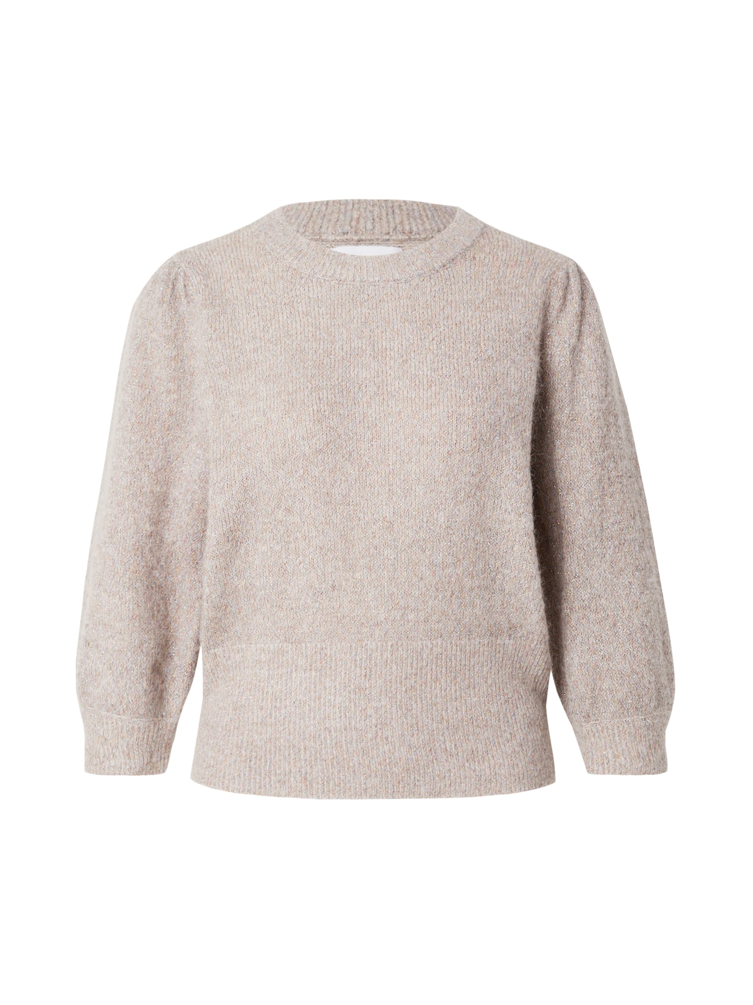 NÜMPH Pullover i beige: forside