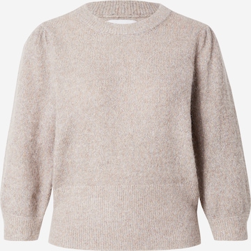 NÜMPH Pullover i beige: forside