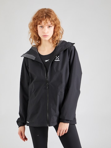 Haglöfs Куртка в спортивном стиле 'Korp Proof' в Черный: спереди