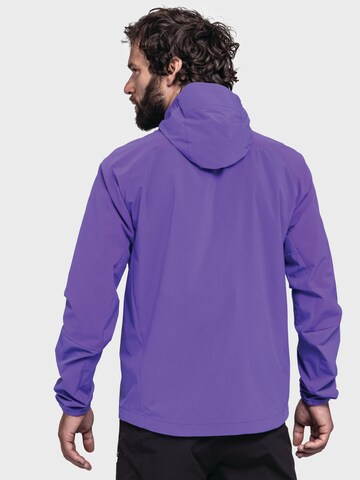 Schöffel Outdoor jacket ' Bike Hybrid Jk Style Mamry MNS ' in Purple