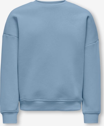Felpa di ONLY GIRLS in blu: frontale