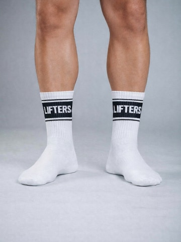 Lifters - Calcetines deportivos 'Performance Sportsocken (2 Paar)' en blanco: frente