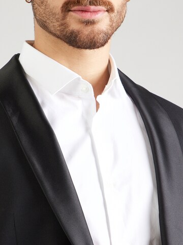 HUGO Super Slim Fit Hemd 'Erondo' in Weiß