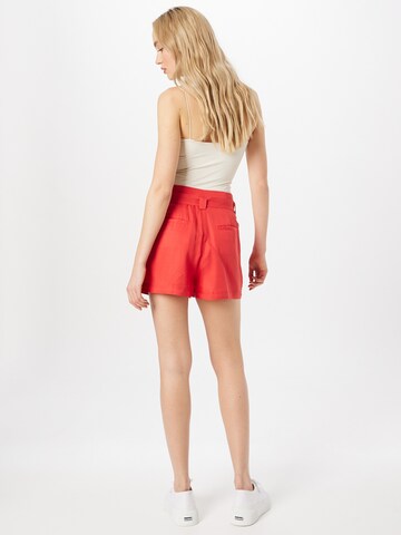 Superdry Loose fit Pleat-Front Pants in Red