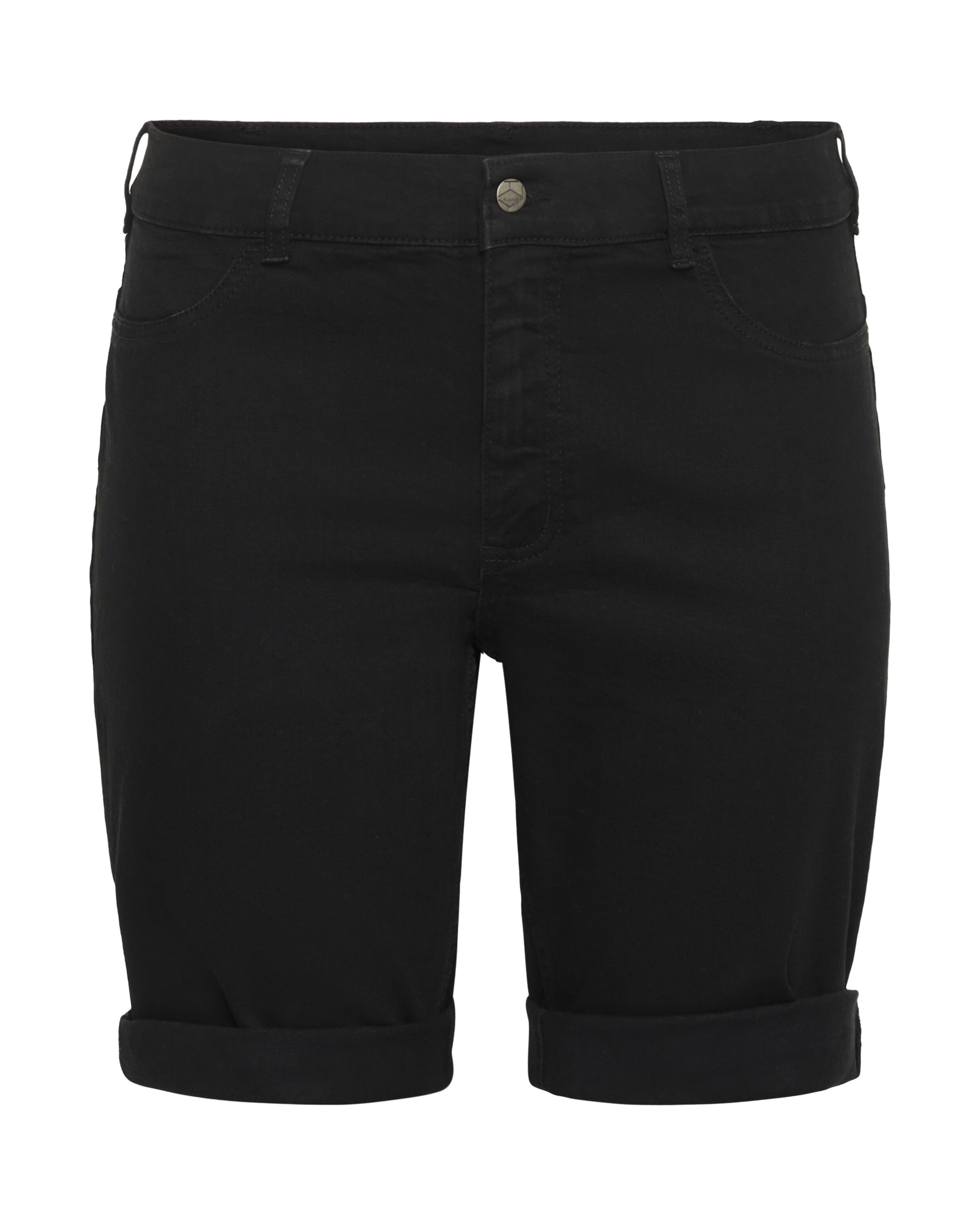 Regular Pantalon 'KCLaurina' KAFFE CURVE en noir : devant