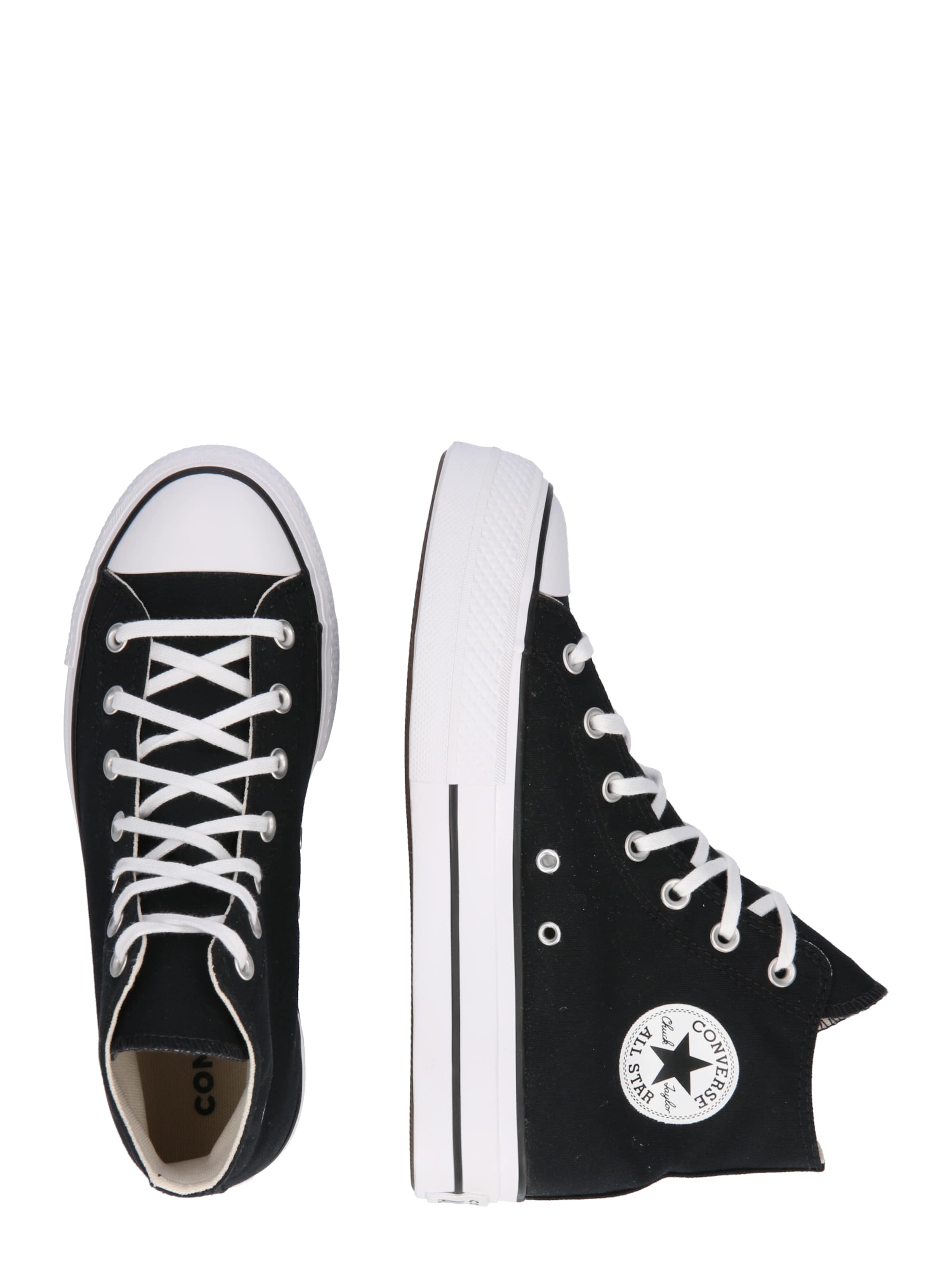CONVERSE Kõrged ketsid 'Chuck Taylor All Star', värv must