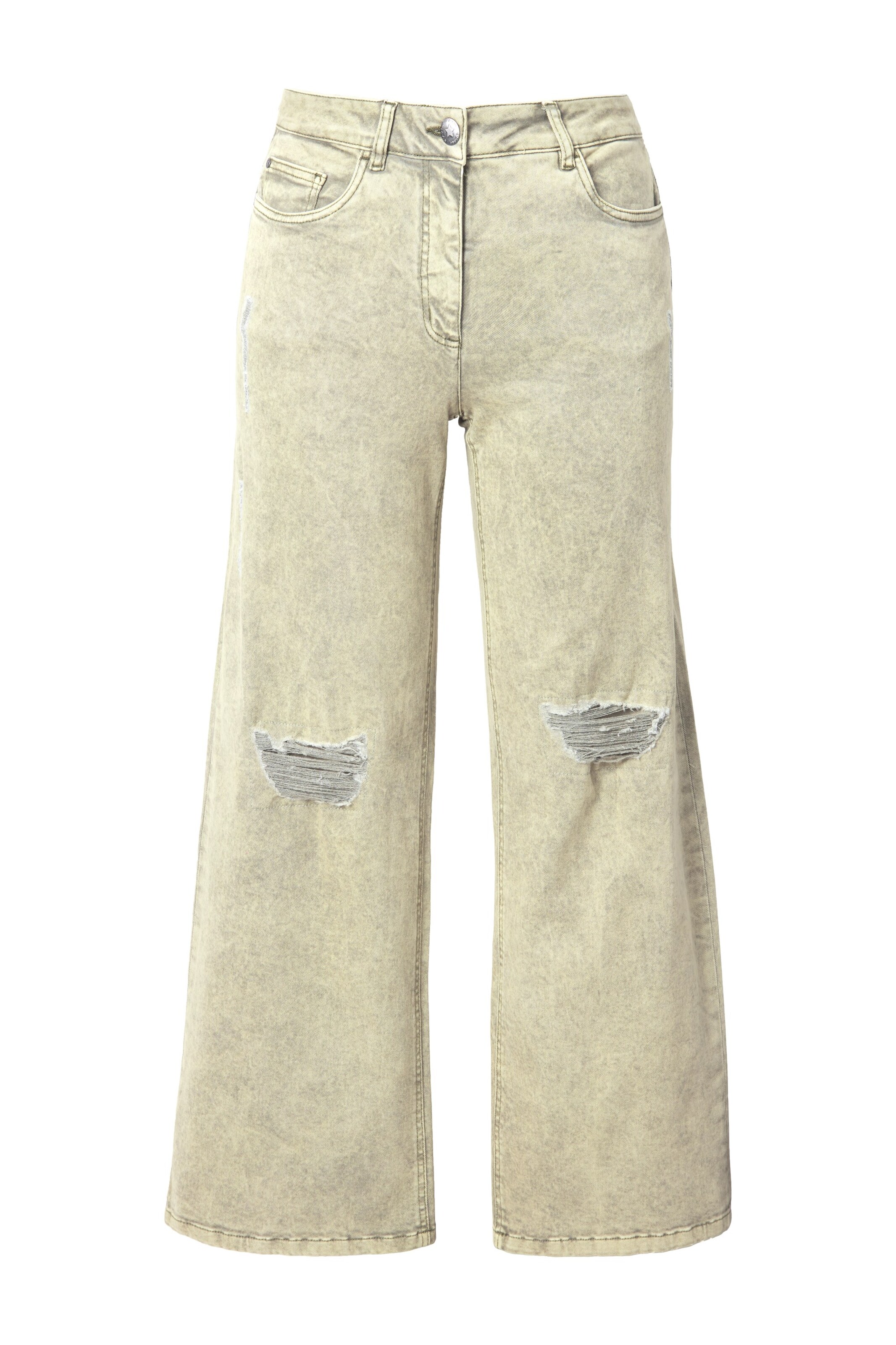 Angel of Style Loosefit Jeans in Grün: Vorderseite