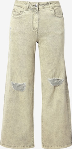 Loosefit Jean Angel of Style en vert : devant