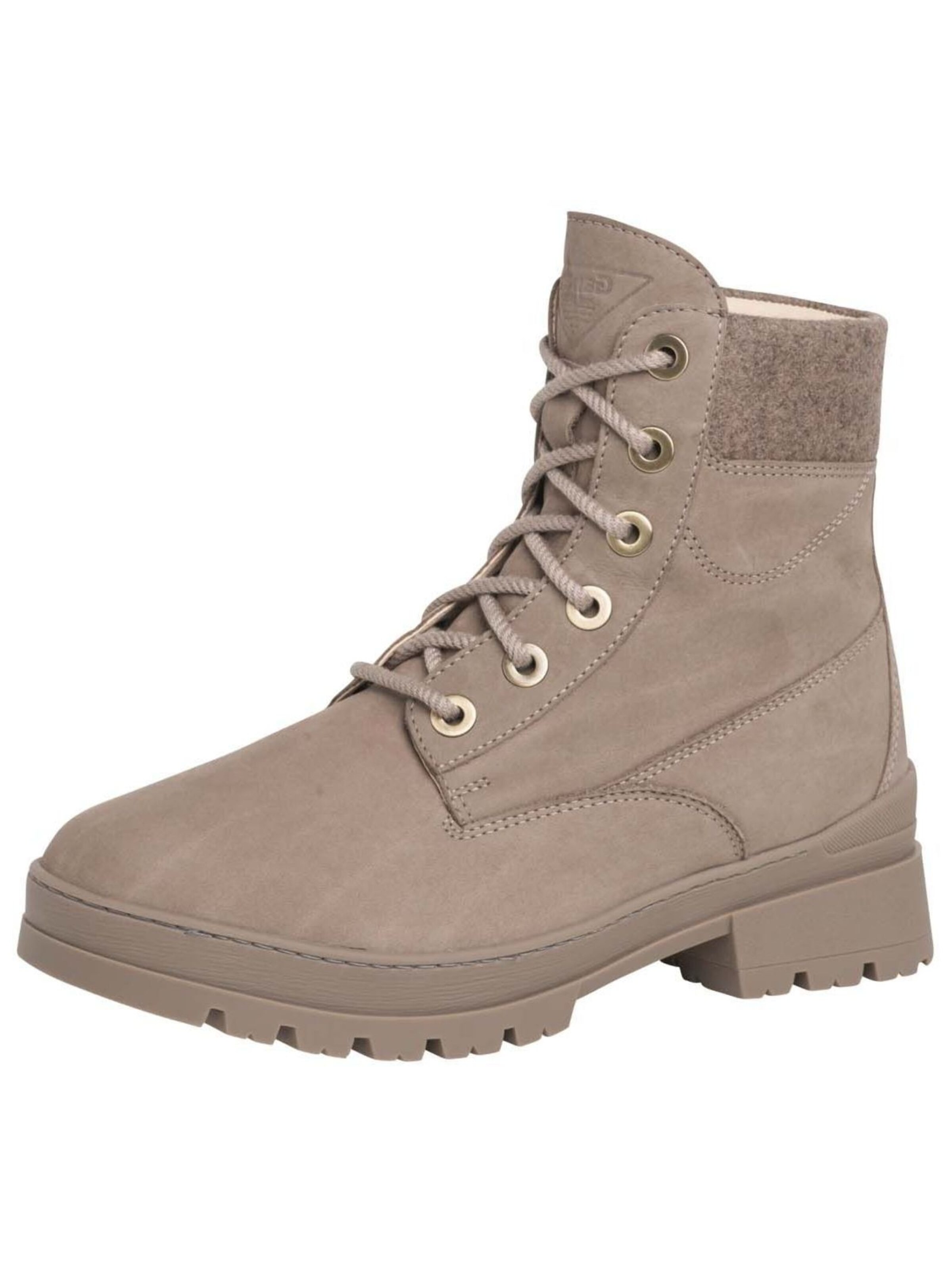 Ganter Veterlaarsjes in Beige: voorkant