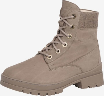 Ganter Schnürstiefelette in Beige: predná strana