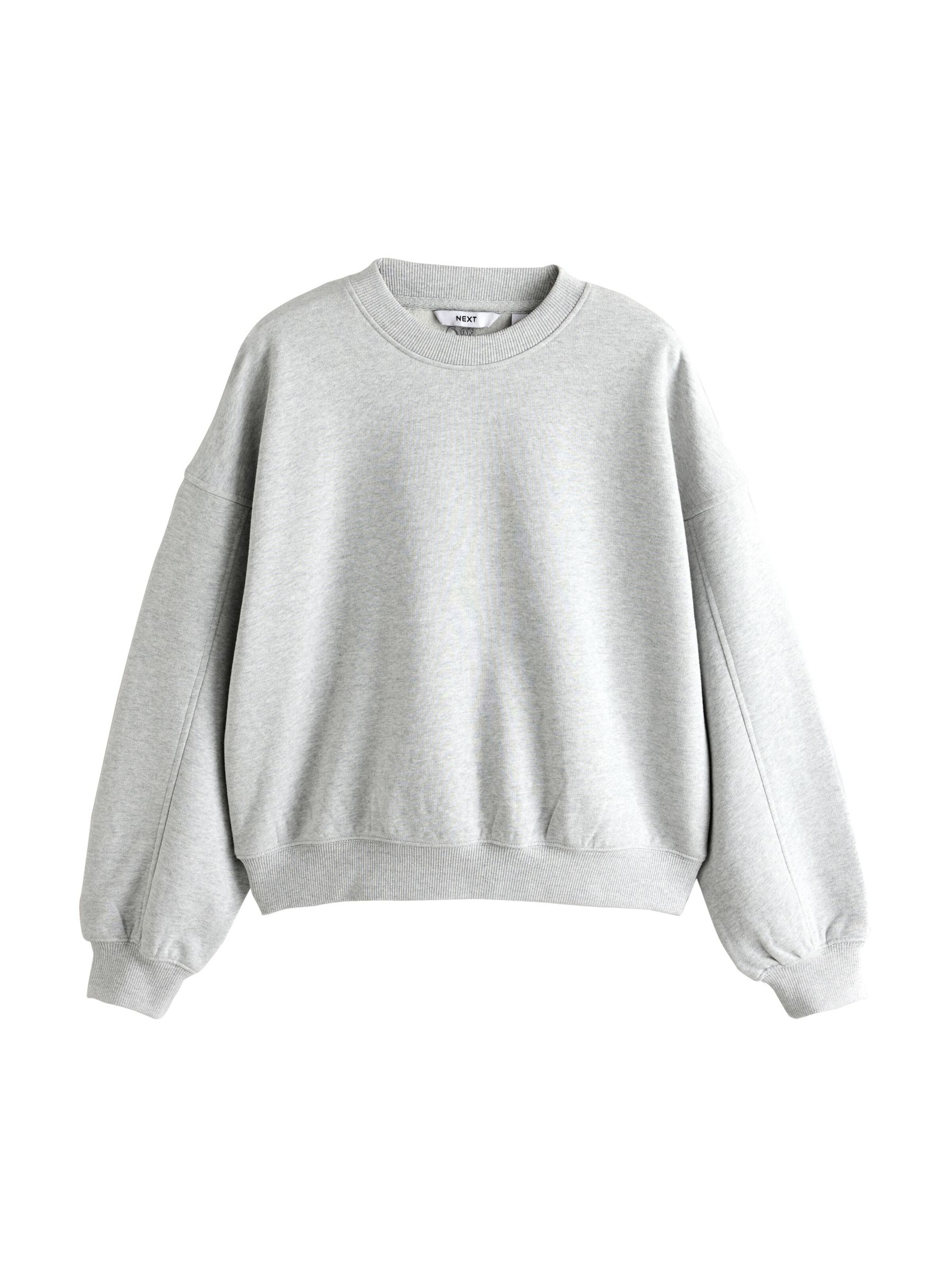 Next Sweatshirt in Grijs: voorkant