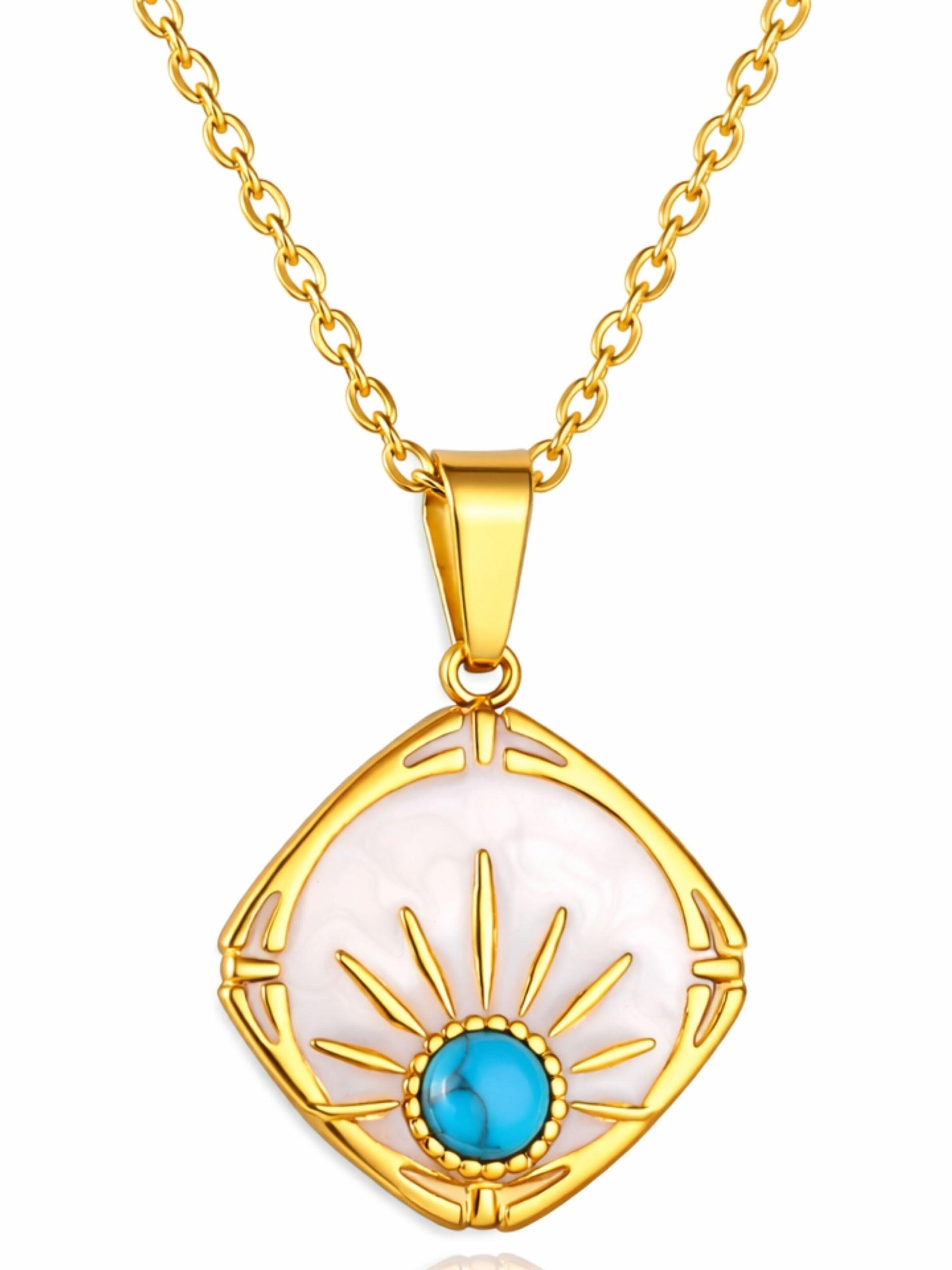 BS Schmuckdesign Necklace 'Solea' in Gold