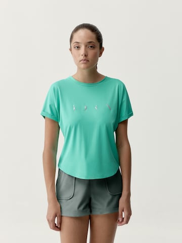 Born Functioneel shirt 'Azami' in Groen: voorkant