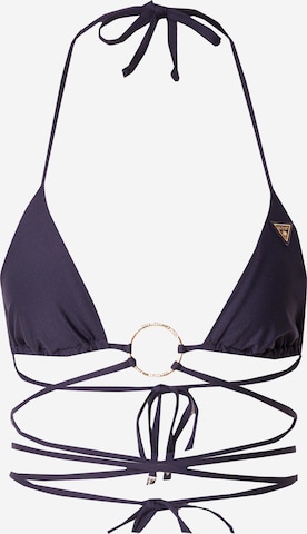 GUESS Triangel Bikinitopp i svart: forside