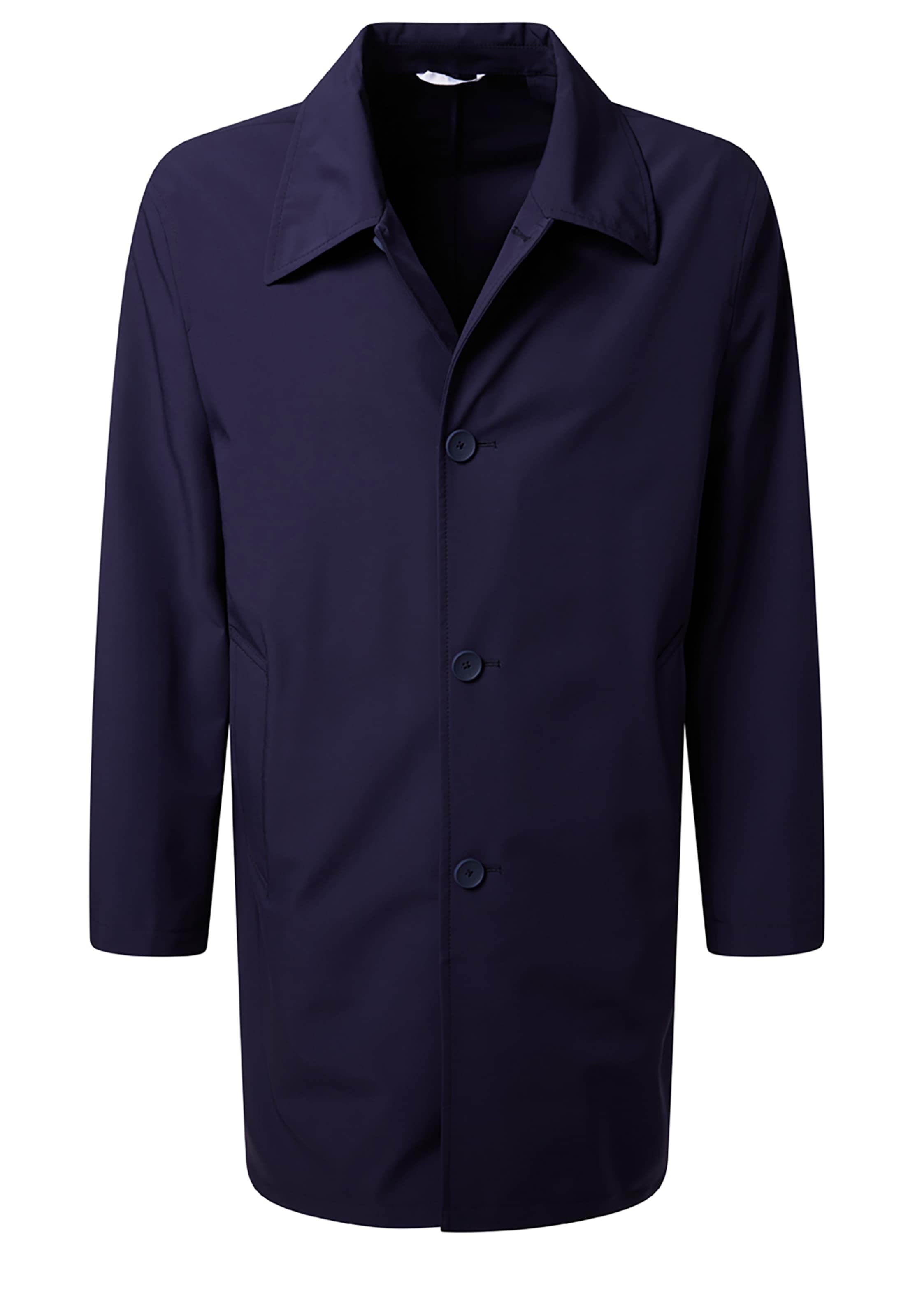 Baldessarini Between-Seasons Coat in Blue: front