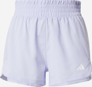 Loosefit Pantalon de sport 'PACER' ADIDAS PERFORMANCE en violet : devant