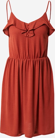 ABOUT YOU فستان صيفي 'Edna' بلون أحمر: الأمام