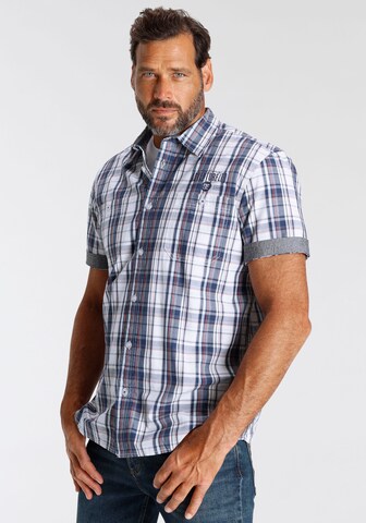 Man's World Comfort Fit Hemd in Mischfarben