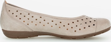 GABOR Ballet Flats in Beige