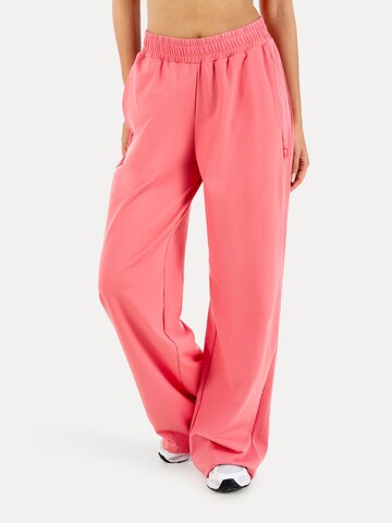 Smilodox Loosefit Broek in Roze