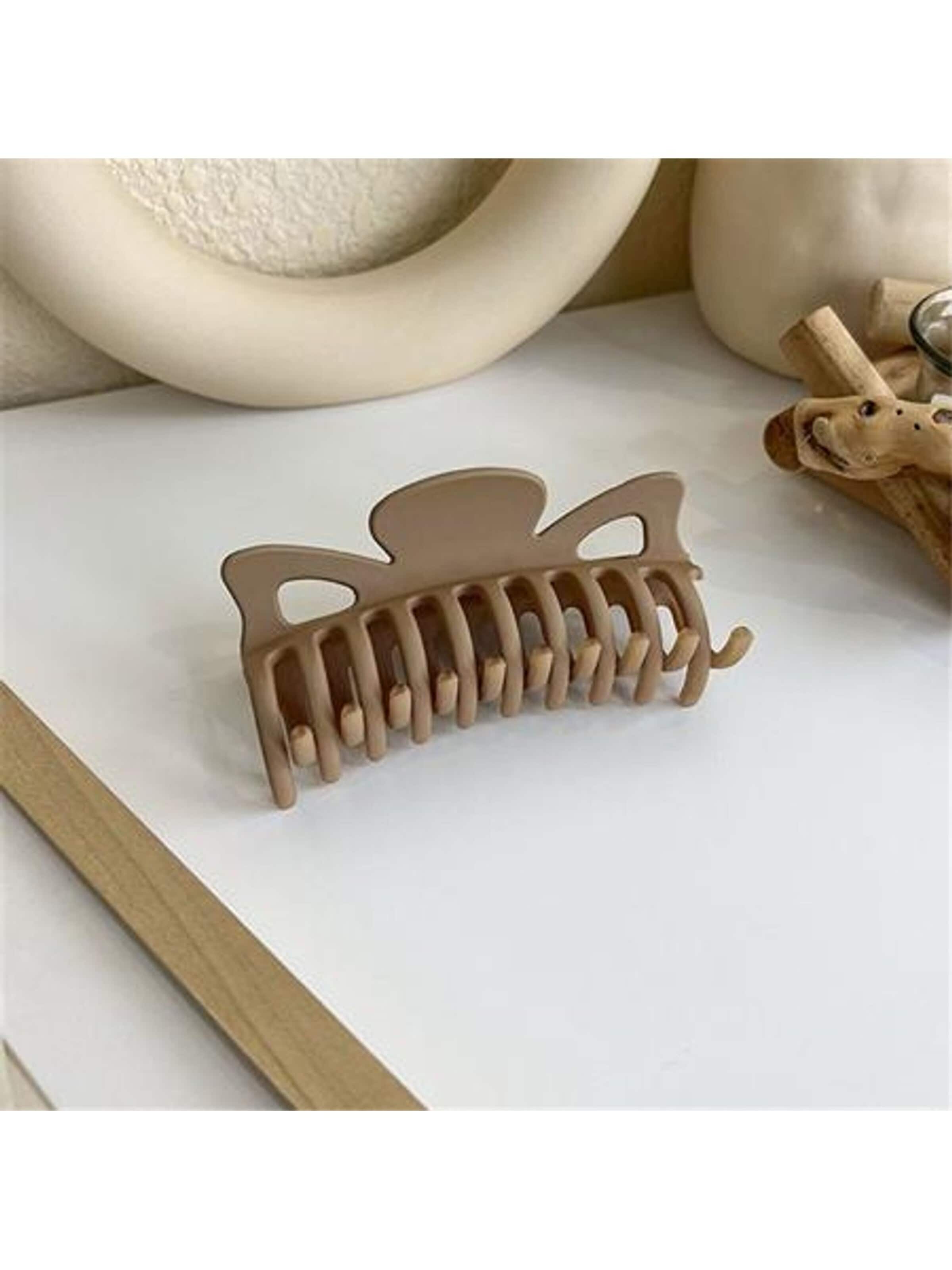 Ornement pour cheveux 'SOHO Zara Hair Clip - Caramel' soho Hair accesoires en transparent