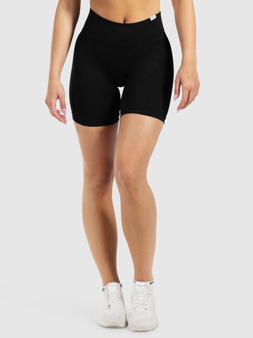 Smilodox Skinny Leggings 'Arleta' in Zwart: voorkant