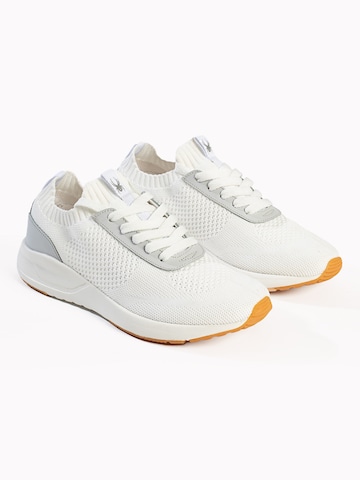 Baskets basses 'Cobra' Spyder en blanc