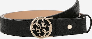 Ceinture 'Izzy' GUESS en noir : devant