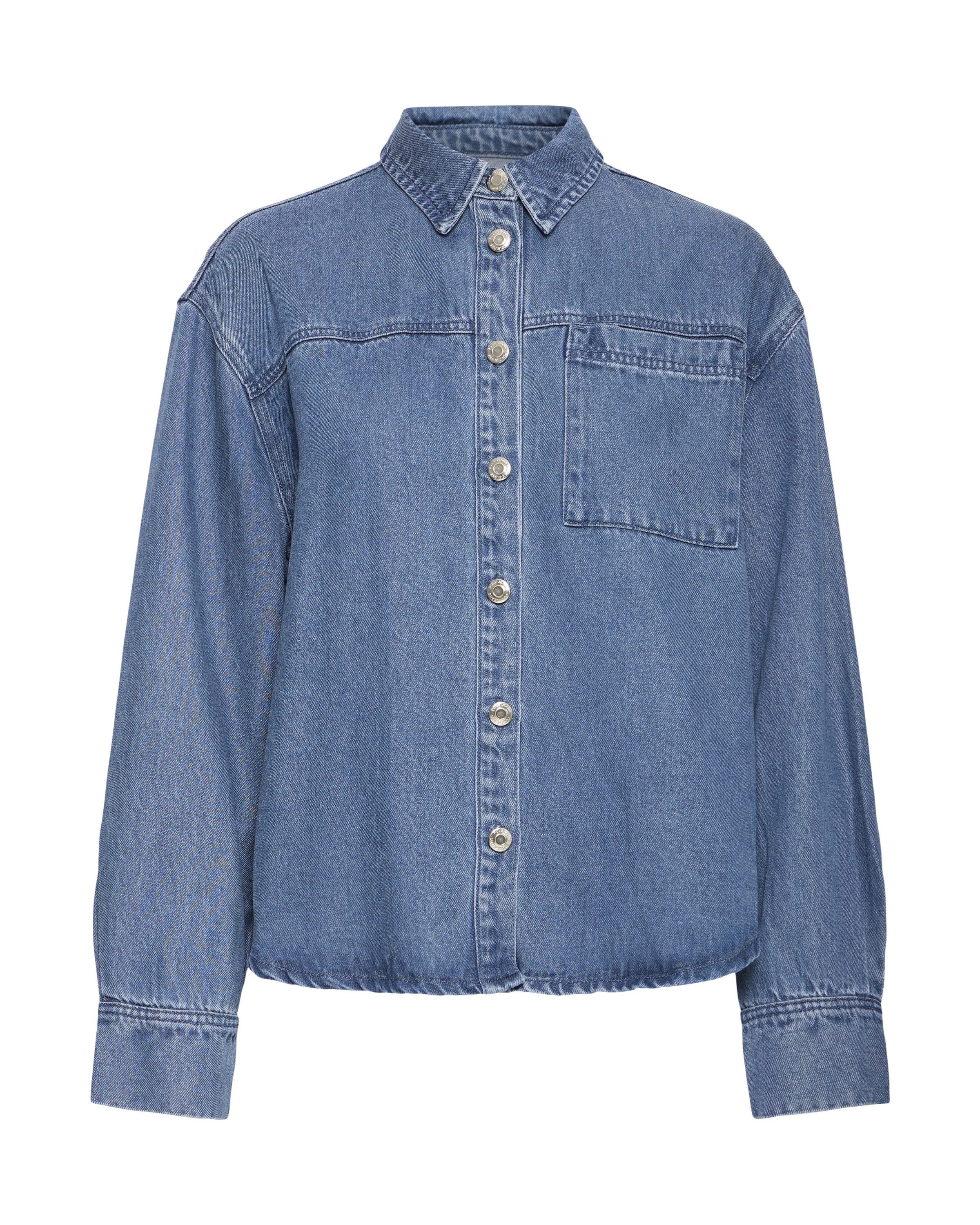 T-shirt Pulz en bleu : devant