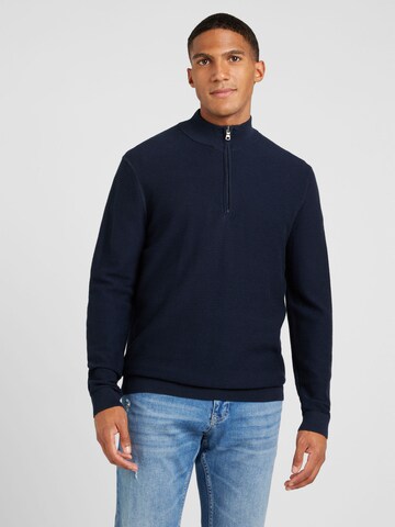 OLYMP Pullover (OCS) in Blau: Vorderseite