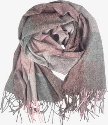 Kumixi Oversizeschal in Lila: Vorderseite