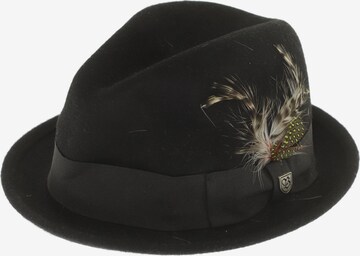 Brixton Hat & Cap in 56 in Black: front