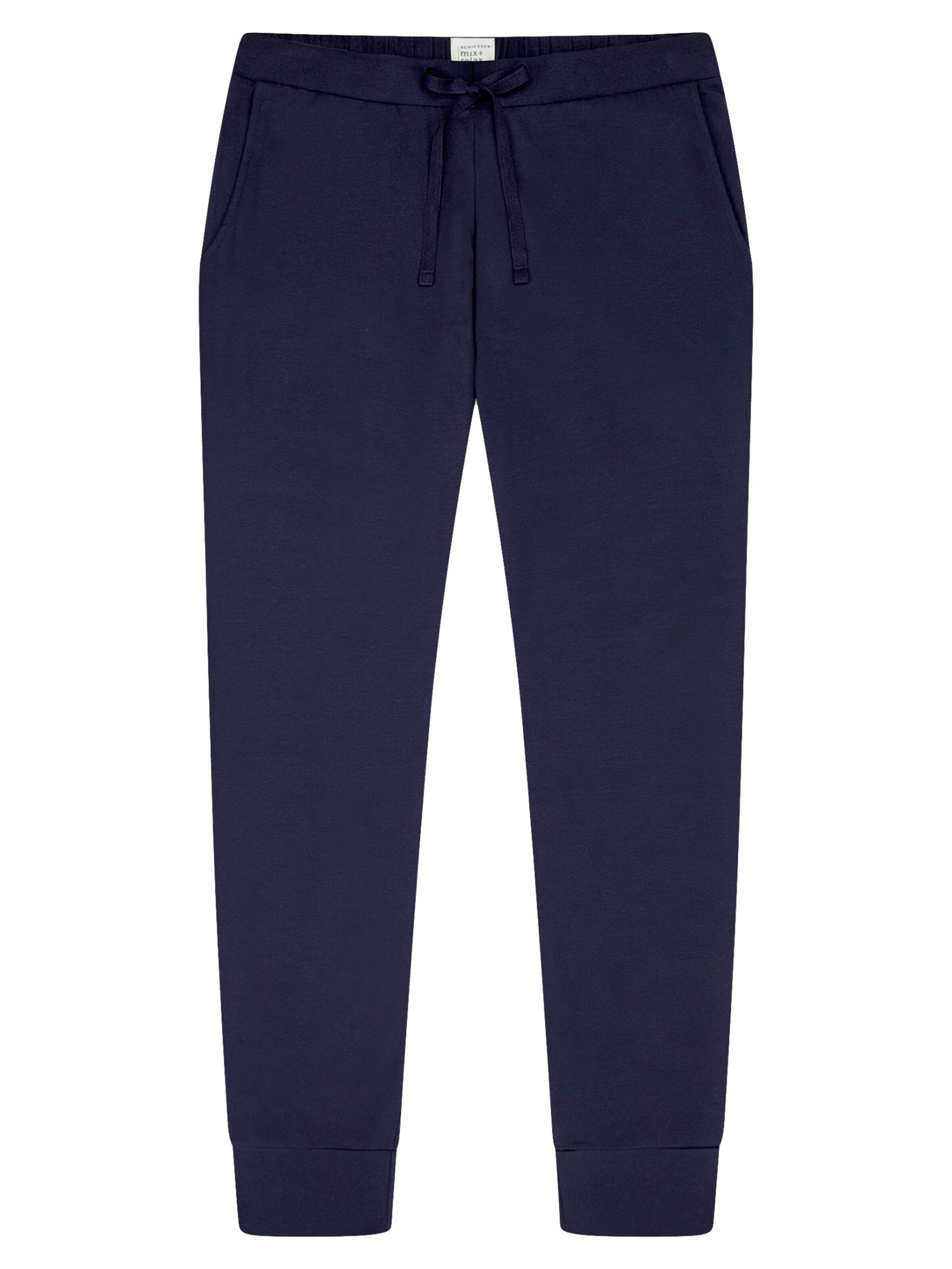 SCHIESSER Pyjamahose 'Mix & Relax'‌‌‌‌‌‌‌‌‌ in S in blau, Produktansicht