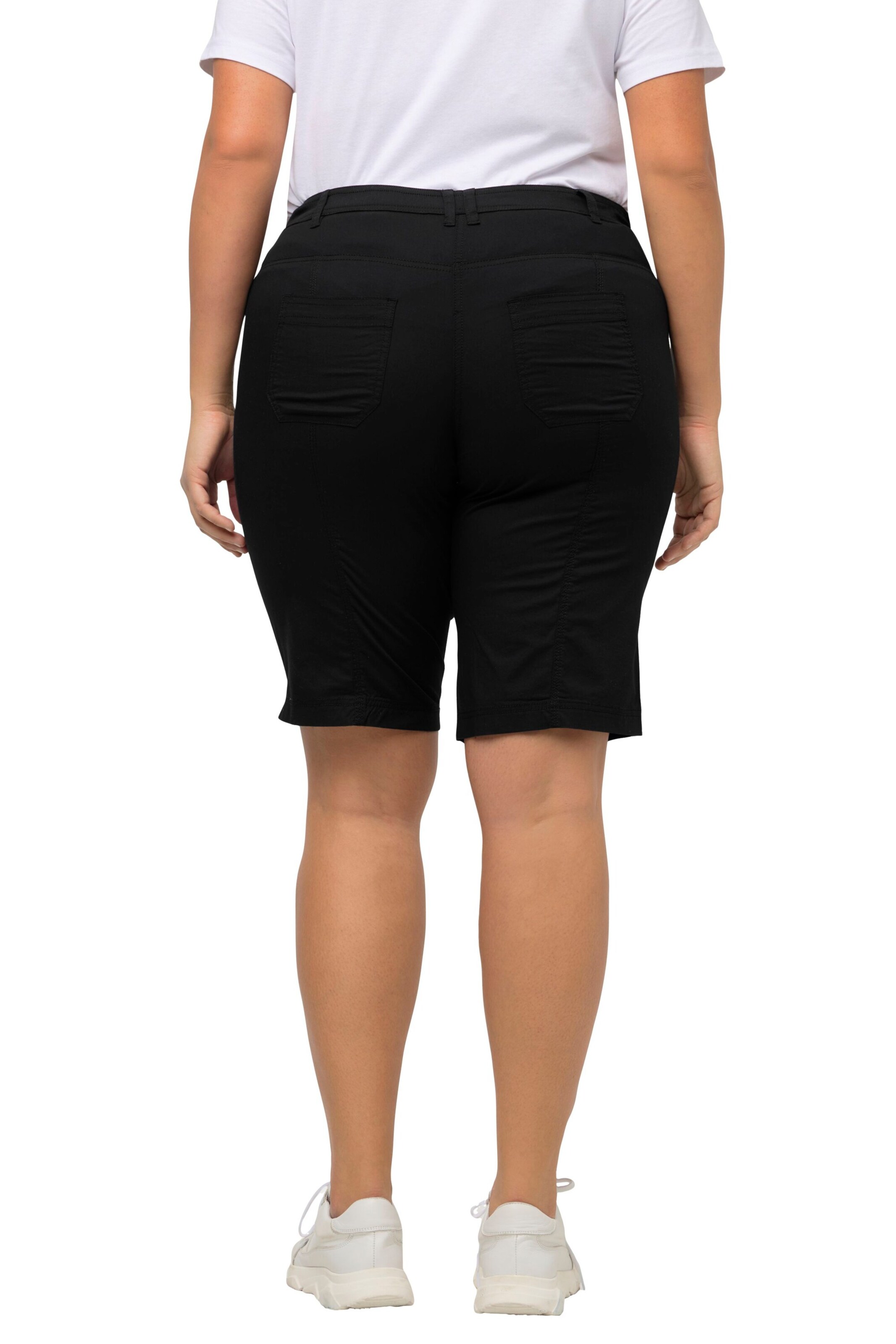 Ulla Popken Regular Trousers in Black