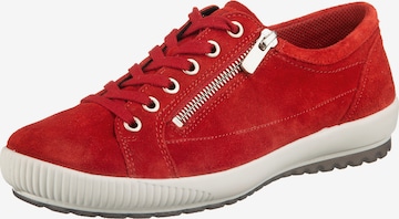 Legero Athletic Lace-Up Shoes 'Tanaro' in Red: front