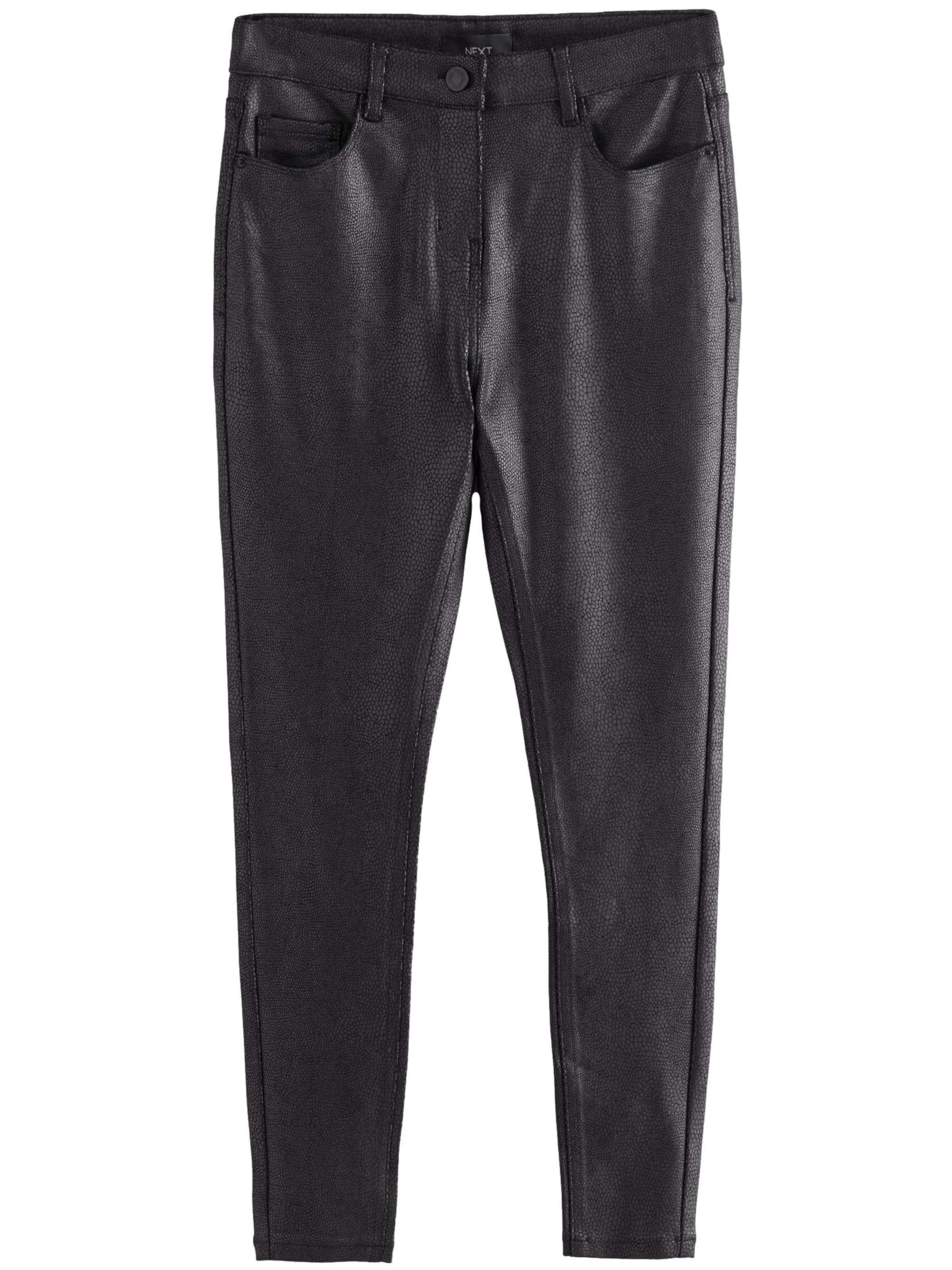 Next Pantalon en noir / argent, Vue avec produit