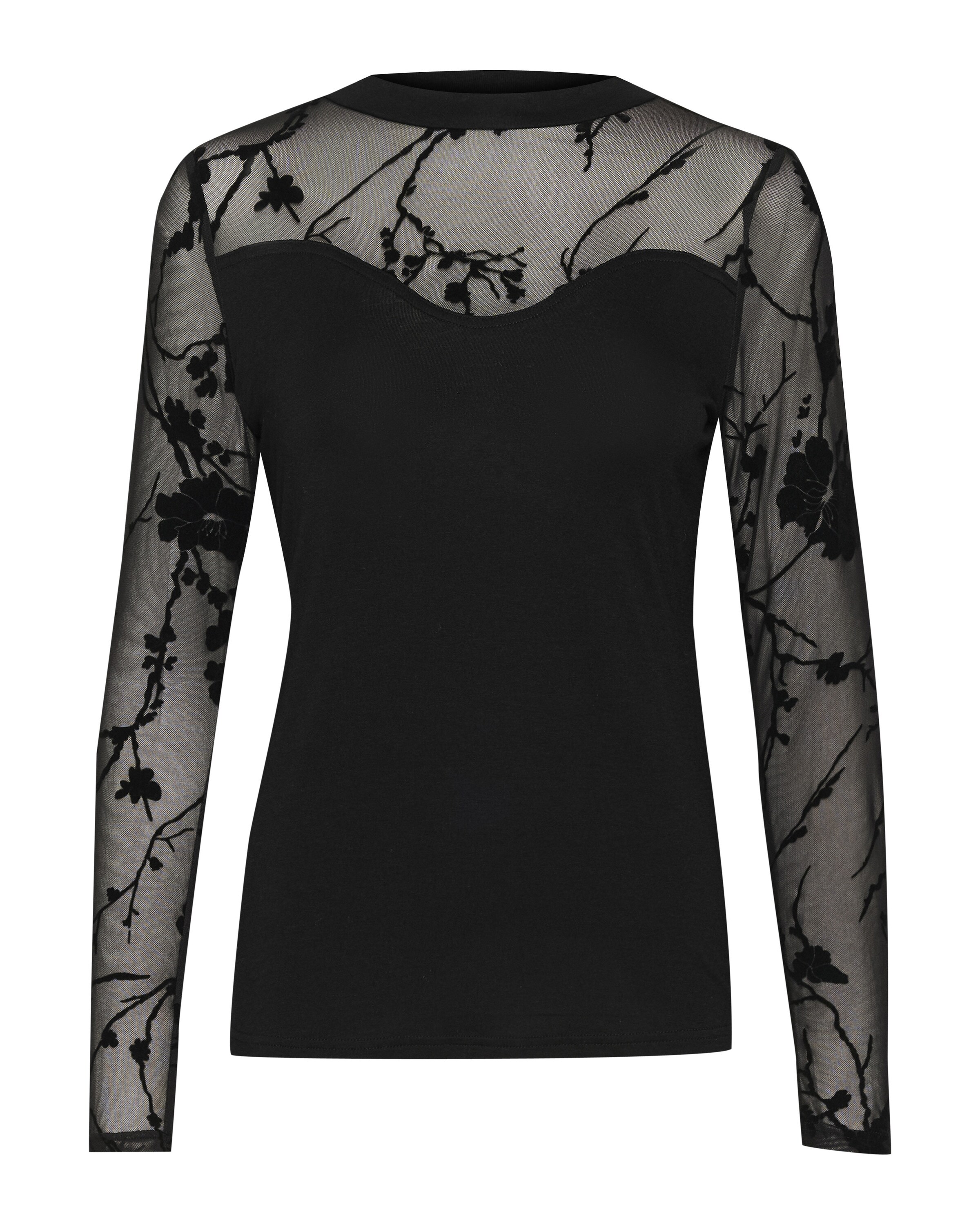 CULTURE Chemisier ' Alifa' en noir, Vue avec produit