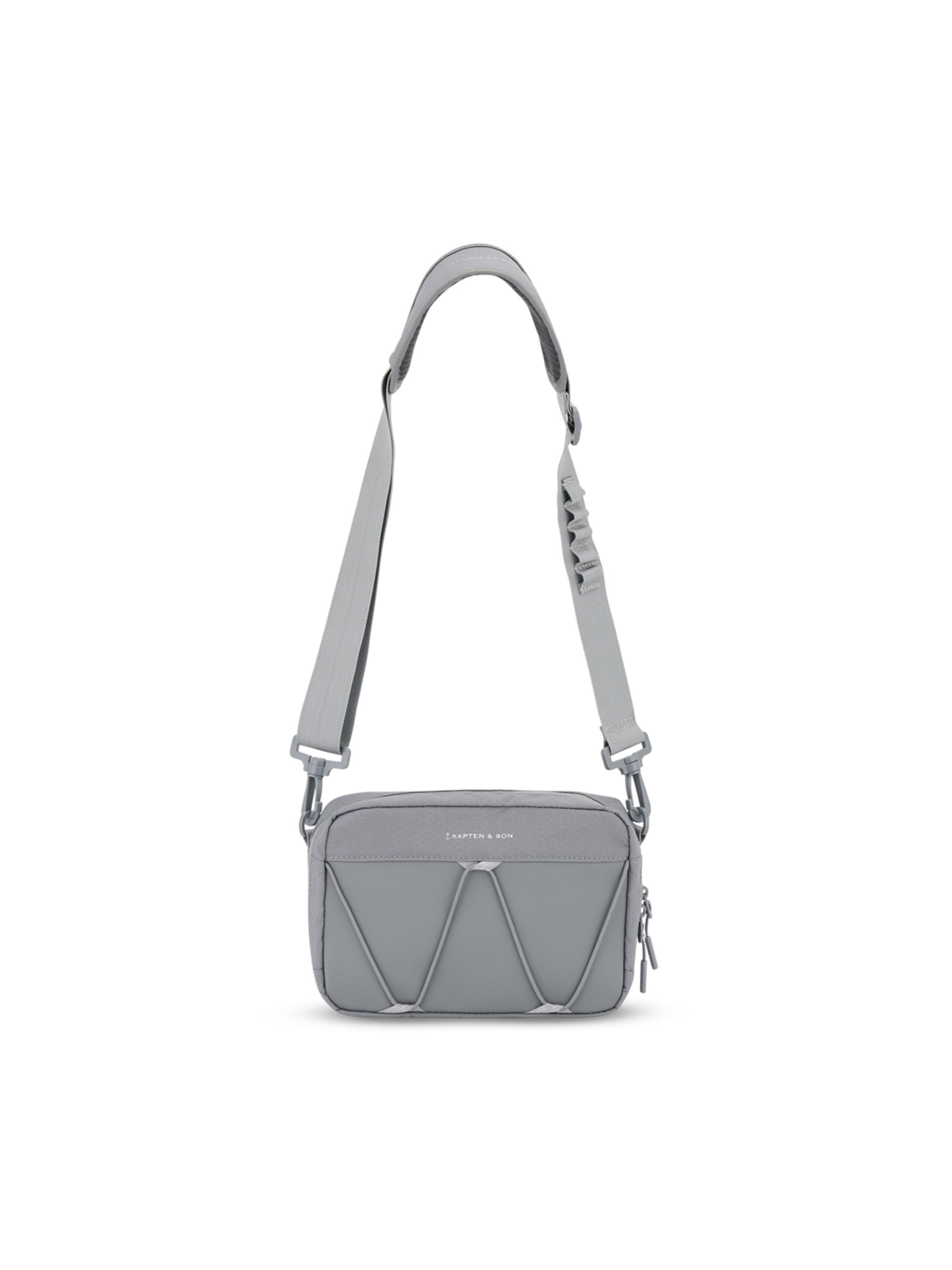 Kapten & Son Umhängetasche 'Banff Chestbag'‌‌‌‌‌‌ in Grau
