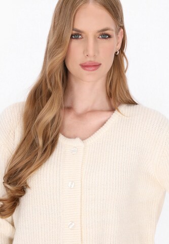 DreiMaster Vintage - Casaco de malha em branco