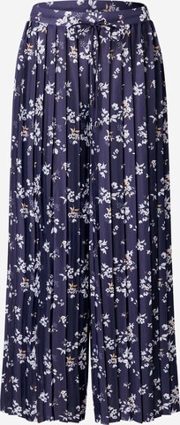 ABOUT YOU Pleated Pants 'Viviana' in Blue: front