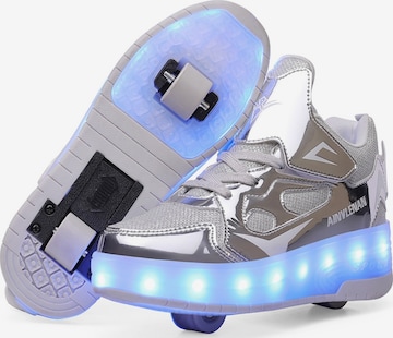 HUSKSWARE Inline and Roller Skates 'Blitz' in White: front